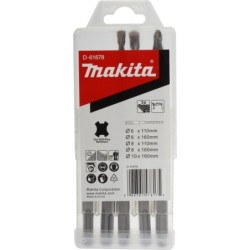 COFFRET DE FORETS SDS-PLUS 2T ECO (5 PCS) MAKITA - DOLMAR D-61678