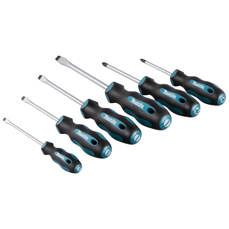 JEU DE TOURNEVIS 4SL+2PZ MAKITA - DOLMAR E-10512