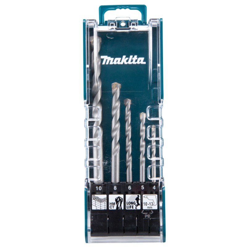 COFFRET 5 FORETS BETON CYLINDRIQUE MAKITA - DOLMAR E-11536