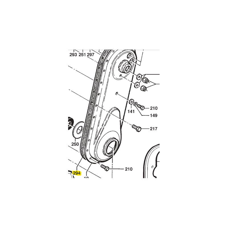 JOINT CARTER  BV2-BV4 AC 12354 PUBERT - STAUB - OLEO MAC 0001000404 - 12354