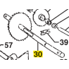 ARBRE ROUE PUB L PUBERT - STAUB - OLEO MAC 5504000001 - 16030013