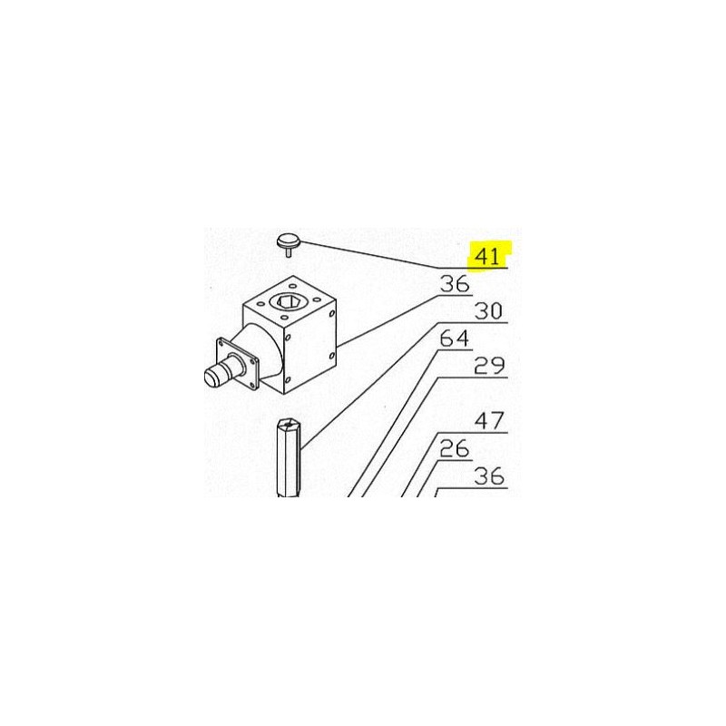 POIGNEE ART. 01THP40E20  DELMORINO 42200005