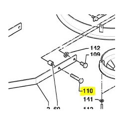 VIS H M10x50 ISO4014 PUBERT - STAUB - OLEO MAC 0300011014 - 10816 - K300011012