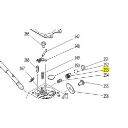 PISTON ACCELERATEUR CPL MAKITA - DOLMAR WJ00160593