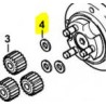 Jeu de Ausgleichsrondellen STIHL 48610073200 - 4861-007-3200 - 4861 007 3200