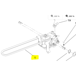 COURROIE DE TRACTION TORO - 612652 - 612-652