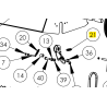 CHOKE LEVER MTD 751-15715 - 100055709