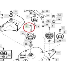 arbre-poulie-de-turbine-john-deere-x300r-m155794