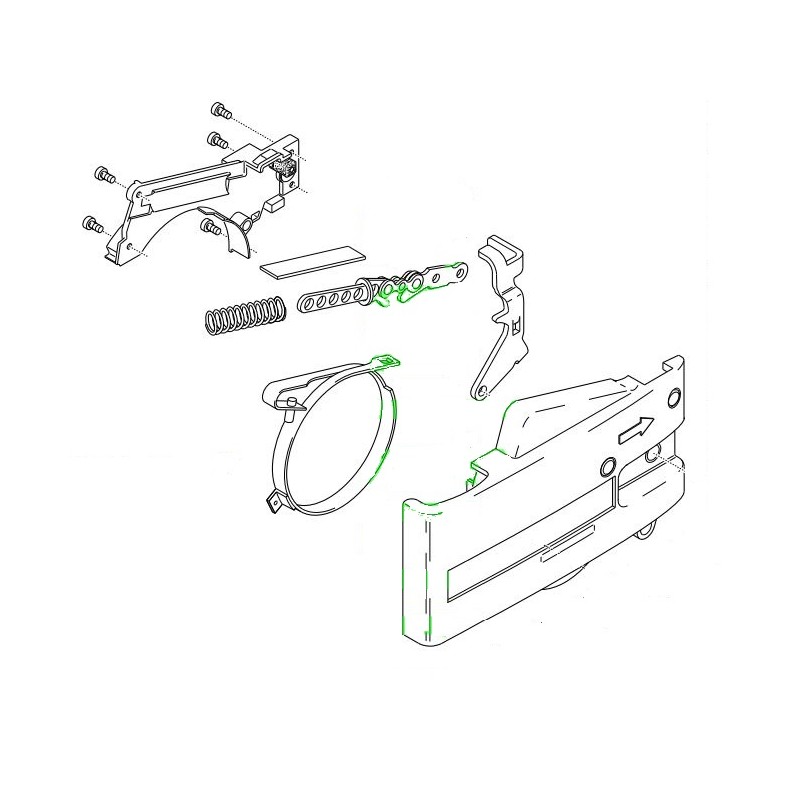 FREIN DE CHAINE ES140-1800 DH MAKITA - DOLMAR 205213310