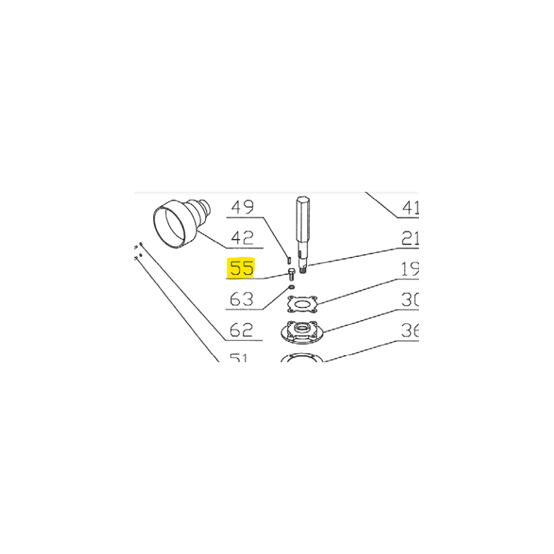 VIS UNI 5739 M 10X55   DELMORINO 40100183