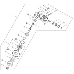 REDUCTEUR ECHO - SHINDAIWA P100004840