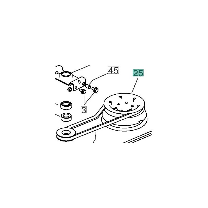 DOUBLE POULIE VSF MNF V12 D.118/111 Dp8,5 105,4 EUROSYSTEMS 00322005155