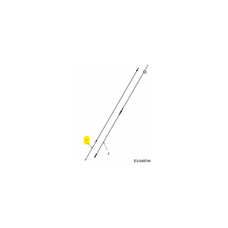 CABLE ARRET MOTEUR MTD 746-04520