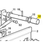 SPACER - 1136-0171-01 - 125160025/1 - GGP - CASTELGARDEN - STIGA