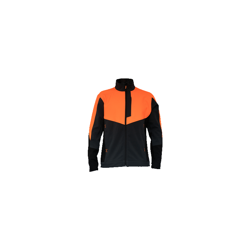 veste-de-travail-softshell-orange-et-noire-odon-polaire