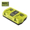 CHARGEUR 36V MAX POWER 2 PORTS - 6.0 A - RYOBI - RY36C2PA