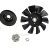 KIT POULIE VENTILATEUR STIGA - ALPINA - 1139-2201-01 - 11392220101 - 1139220001 -