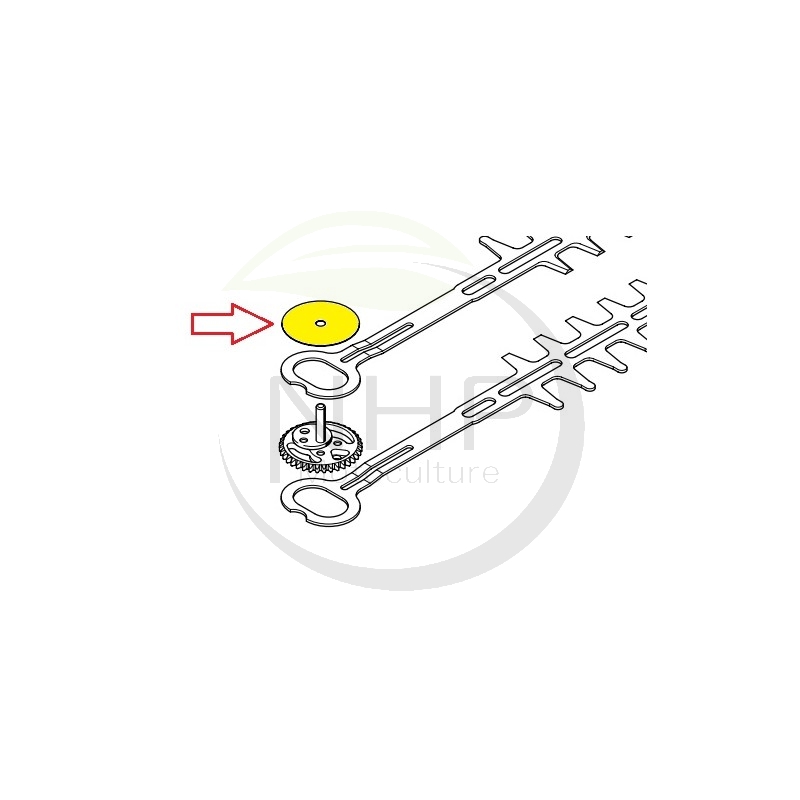 RONDELLE DE BUTEE TAILLE HAIES STIHL HS45 - 4228 642 8700 - 4228-642-8700 - 42286428700