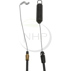 CABLE EMBRAYAGE LAME TRACTEUR TONDEUSE GGP - STIGA N66 - 384004606/0 - 3840046060 - 384004606/1