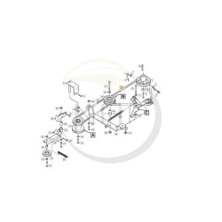 Courroie transmission primaire PTO tracteur tondeuse STIGA, GGP, CASTELGARDEN,1134-9146-01, 1134914601