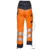 Pantalon de protection tronçonneuse GLOW, haute visibilité, orange, type C