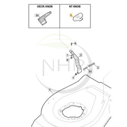 poignee-plastique-levier-reglage-de-hauteur-de-coupe-ggp-castelgarden-stiga-3223945030