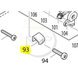 ARRETE CHAINE TRCONCONNEUSE MAKITA - DOLMAR 181111051 - 181 111 051