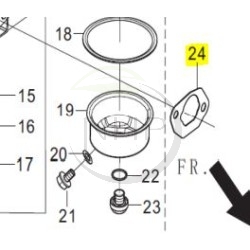 JOINT FILTRE AIR RV170-200-225 PUBERT - STAUB - OLEO MAC 0001210309 -