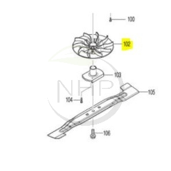 VENTILEUR 170 MAKITA - DOLMAR 240229-8