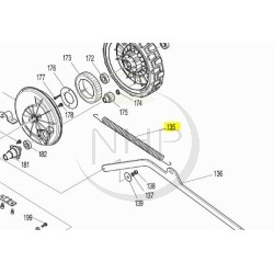 RESSORT DE TENSION 16 MAKITA - DOLMAR 232628-8