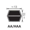 Courroie de coupe tracteur tondeuse SNAPPER 18236, 1-8232, 2-2252, MURRAY 1001223, 1001223MA, 690071, 710232, 7018326, 7022252