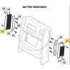 Resistance batterie tracteur tondeuse GGP - CASTELGARDEN - STIGA - ALPINA - MOUNTFIELD 118361058/0