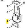 Bride carburateur tronçonneuse STIHL 075/076 STIHL 11111202201 - 1111-120-2201